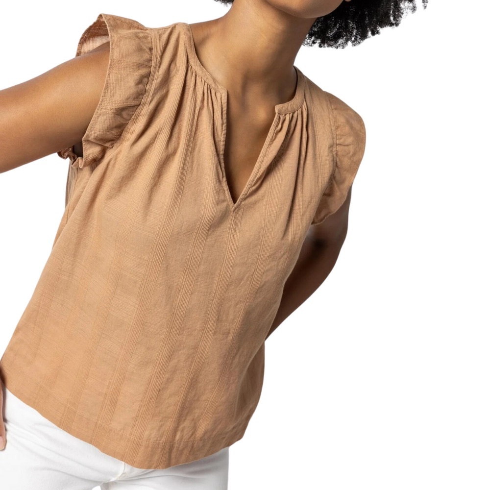 Size M - Lilla P tan sleeveless top
